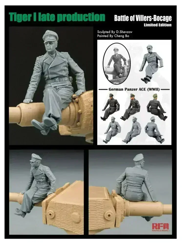 RFM Tiger I Late Productuion Battle of Villers-Bocage Limited Edition 1/35