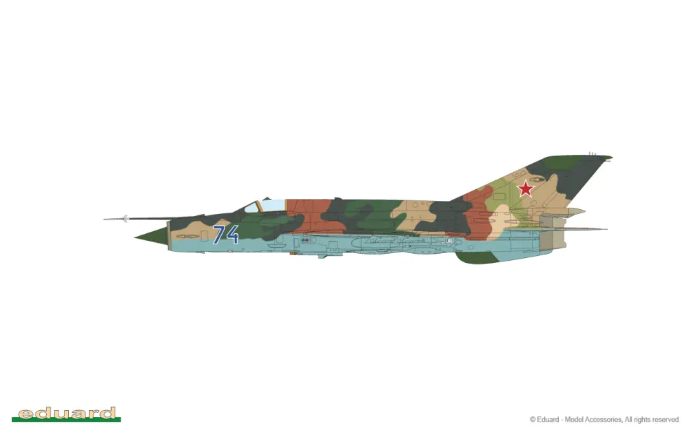 Eduard MiG-21MF Interceptor Weekend (ČR) 1/72