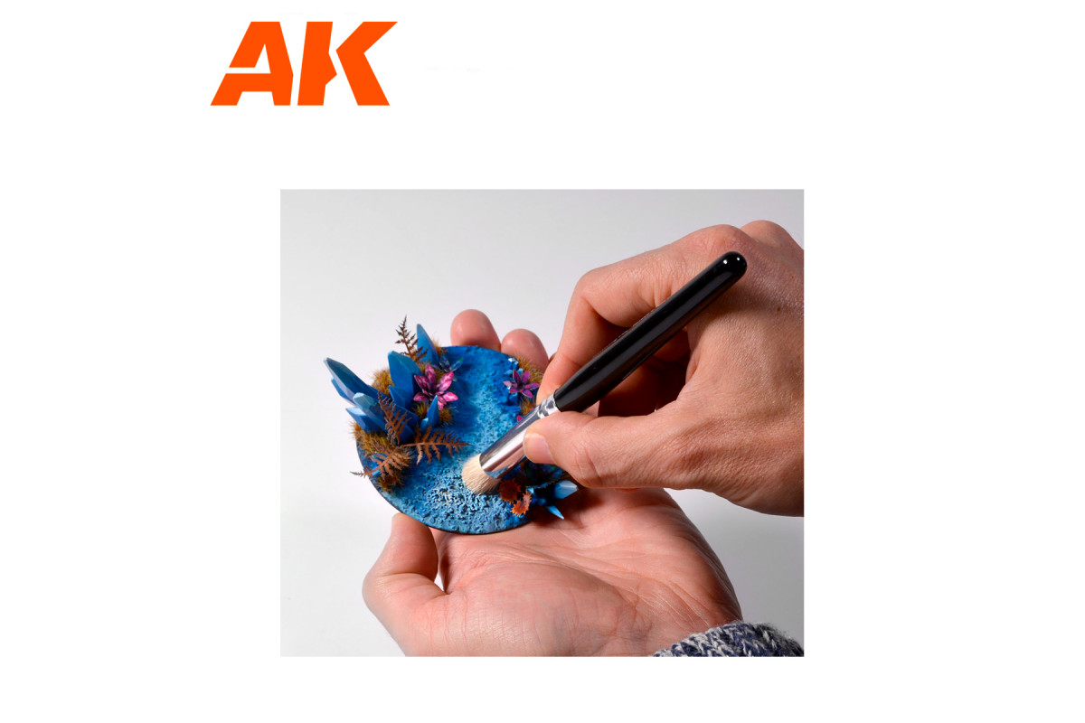 AK 4 Dry Brushes Set / Sada patinovacích štětců 4 v 1