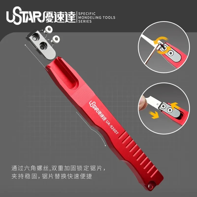 UStar Handsaw Light Alloy / Modelářská Pilka Profi