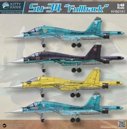 Kitty Hawk Su-34 Fullback 1/48