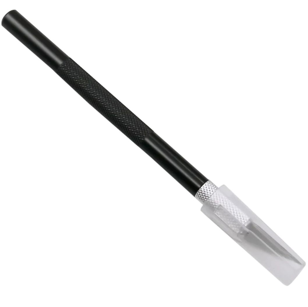 Modelářský nůž kovový - Černý