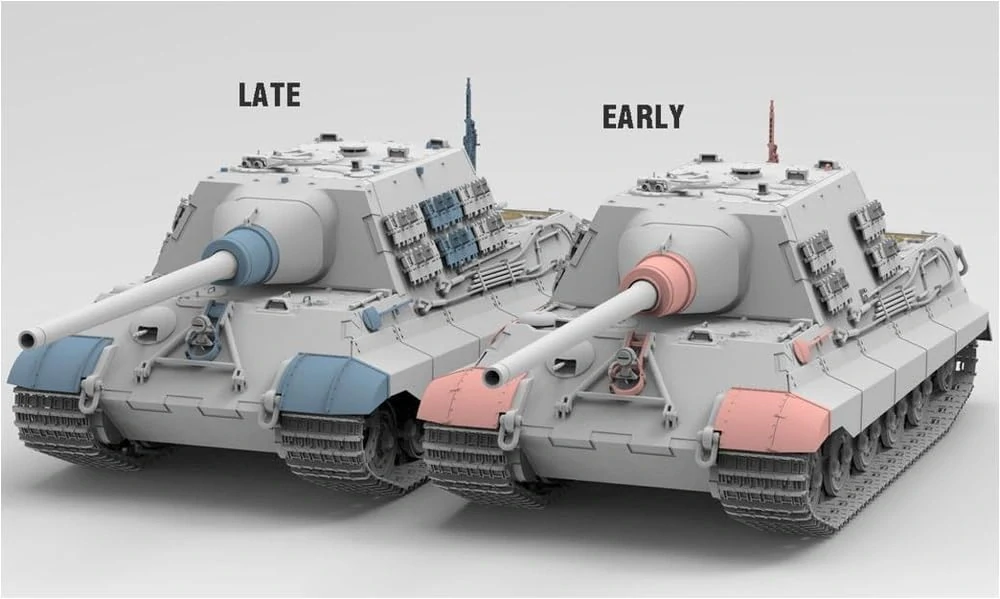Takom Jagdtiger Sd.Kfz.186 Early / Late production 2 in 1 1/35