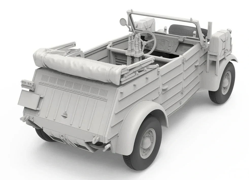 MENG German Pkw.K1 Kübelwagen Type 82 (North Africa) 1/35