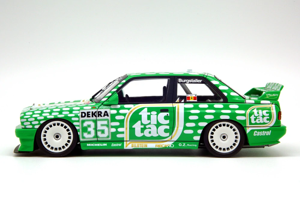 Decalcas BMW M3 E30 Tic Tac Team - decal set 1/24