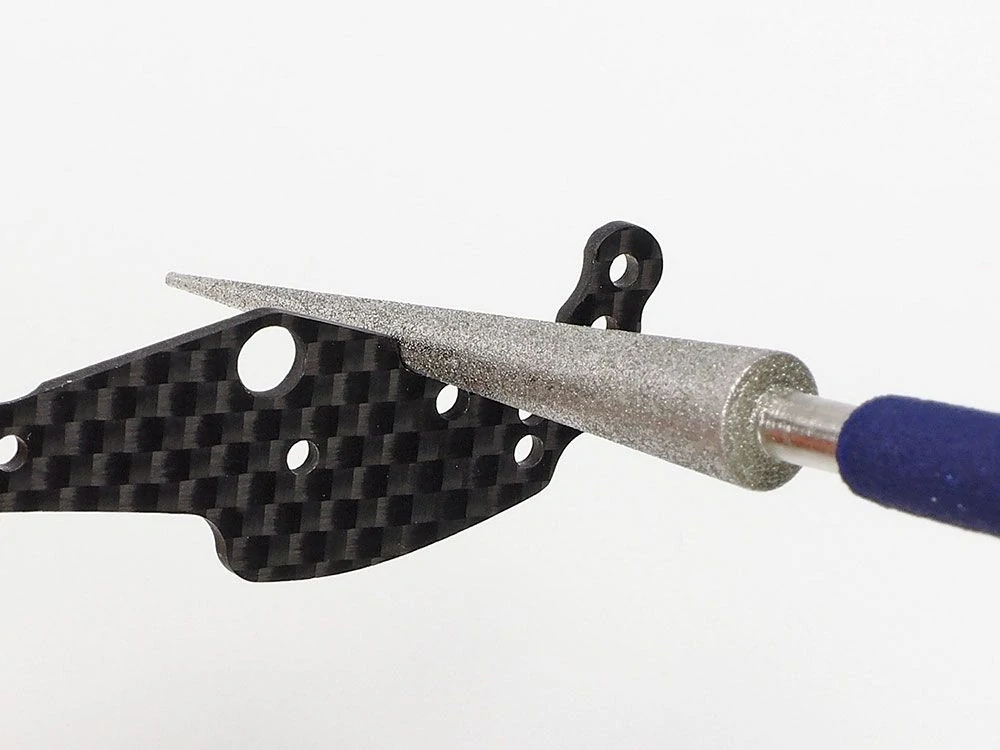 Tamiya Conical File / Kuželový diamantový pilník