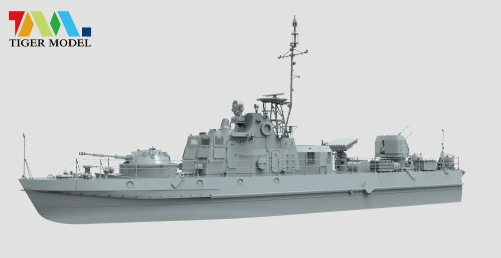 Tiger Model Project 1204 Shmel Border patrol ships and gun boats 1/35