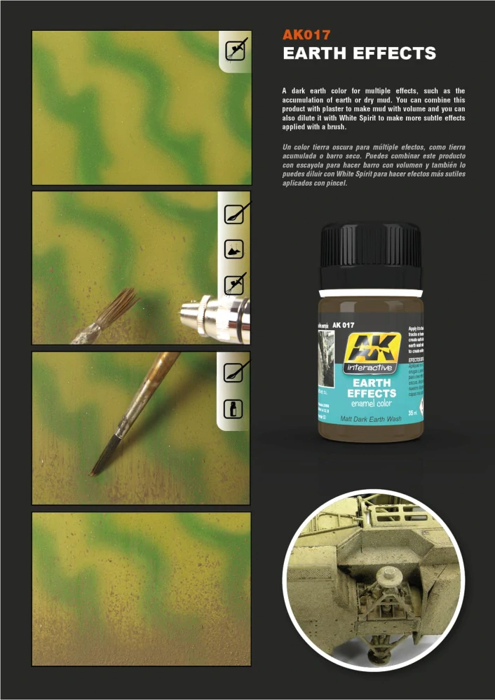AK Earth Effects Wash - 35ml / Zem