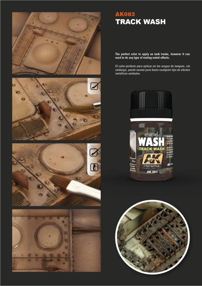 AK Track Wash - 35ml / Pásy