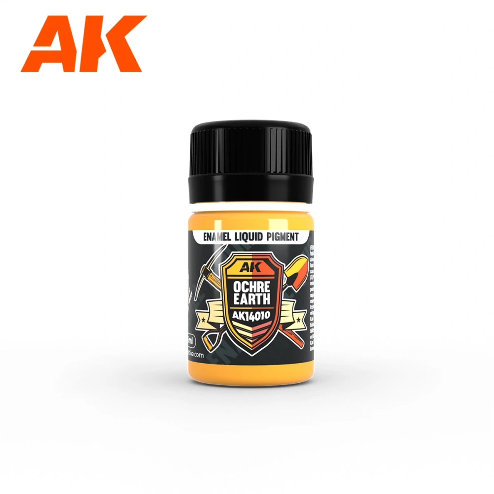AK Sand & Dust Set - Enamel Liquid pigment - 3 x 35ml / Písek a prach