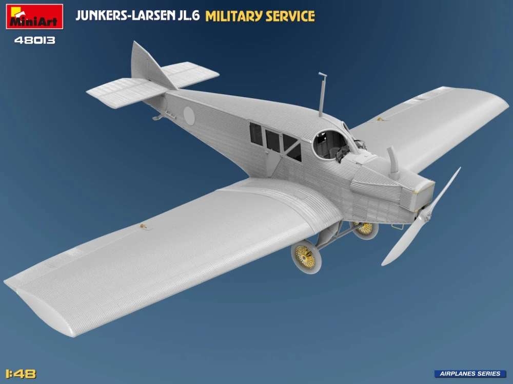 MiniArt Junkers-Larsen JL.6 Military Service 1/48