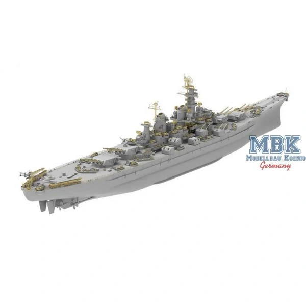 Very Fire U.S. Navy Battleship BB-67 USS MONTANA-Deluxe Kit 1/350