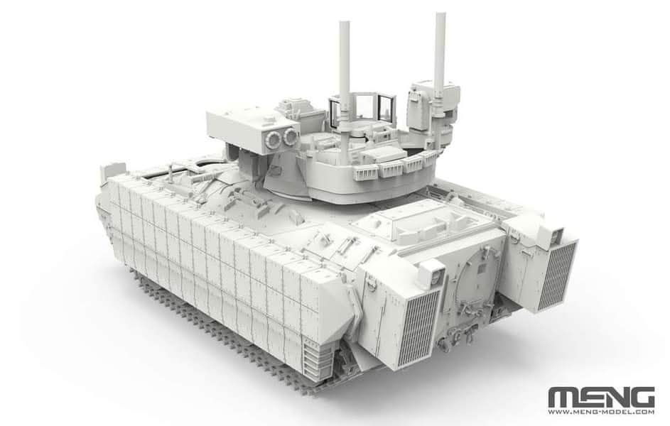 MENG U.S. Infantry Fighting Vehicle M2A3 Bradley w/BUSK III 1/72