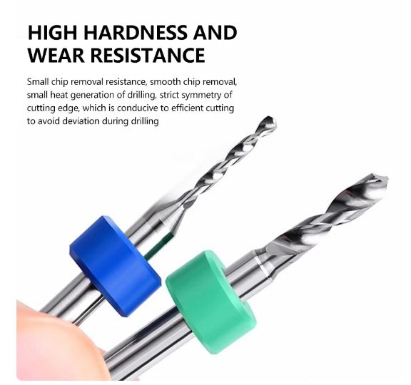 Set jemných vrtáků - 10 v 1 (0,1 - 1mm)