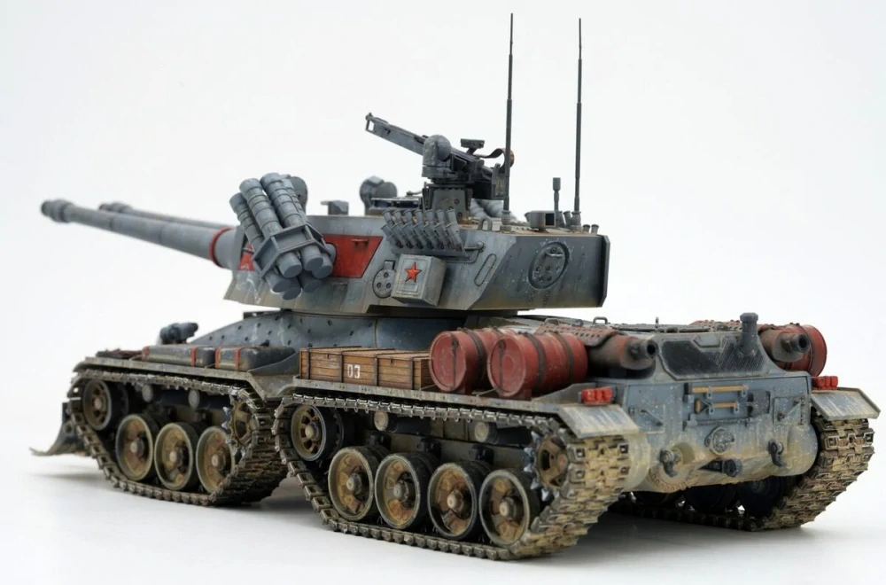 Border Model Apocalypse Tank Ver.2.0 (Red Alert 2) 1/35