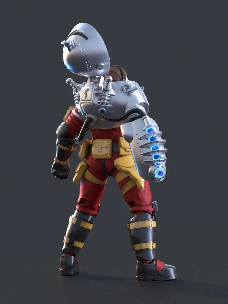 Border Model Tesla Trooper (Red Alert 2)