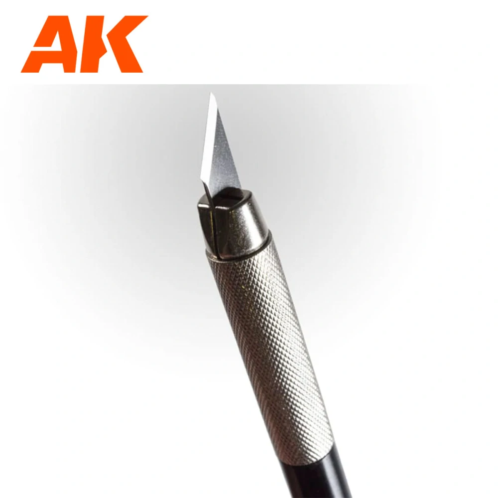 AK Cutter - Cutting tool (+20 Spare Blades) / Modelářský nůž s výměným ostřím + 20ks čepelí