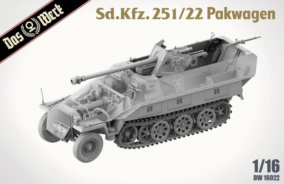 Das Werk Sd.Kfz. 251/22 Ausf.D 'Pakwagen' 2 In 1 1/16