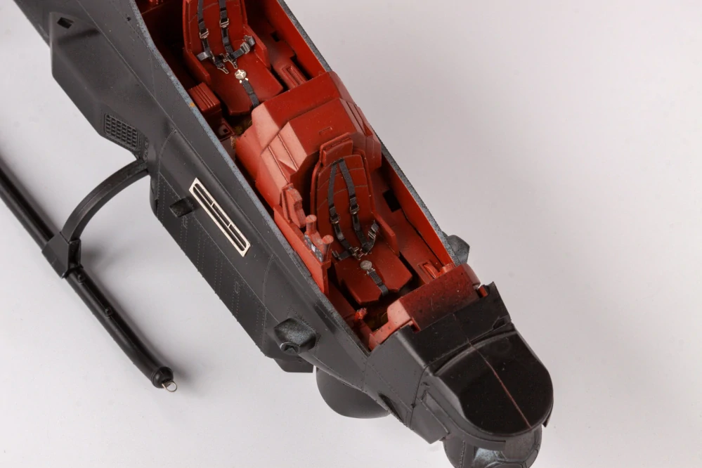 Eduard AH-1Z upínací pásy OCEL (Academy) - detail set 1/35