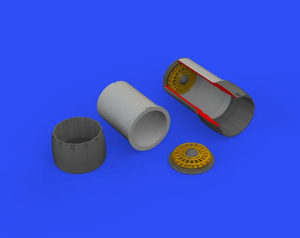 Eduard F-14D Exhaust nozzles - trysky 3D tisk (Tamiya) 1/48