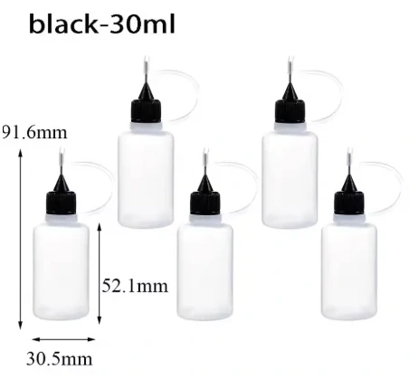 Dávkovací lahvička - jehlová pipeta (30ml) - 1ks