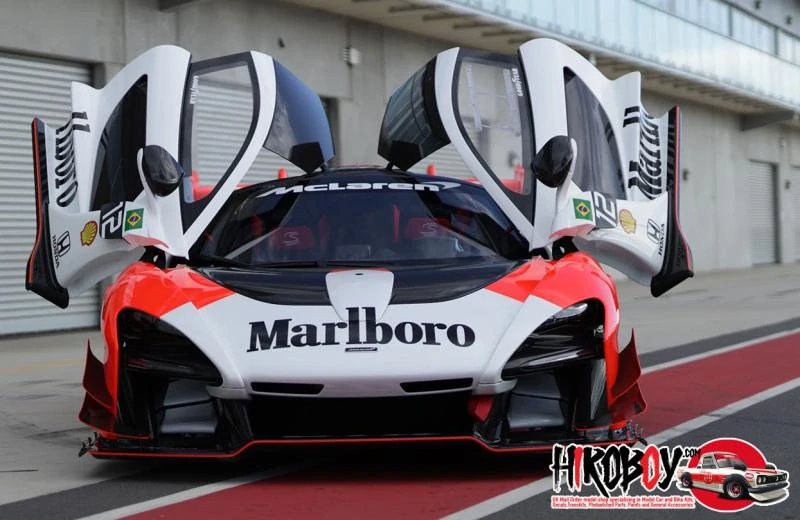 Hobby Design Mclaren Senna Tobacco - decal set 1/24