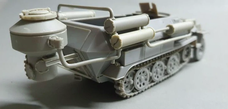 Custom scale Wood Gas Equipment For Sd.Kfz.251 Ausf. C/D Conversion Kit 1/35