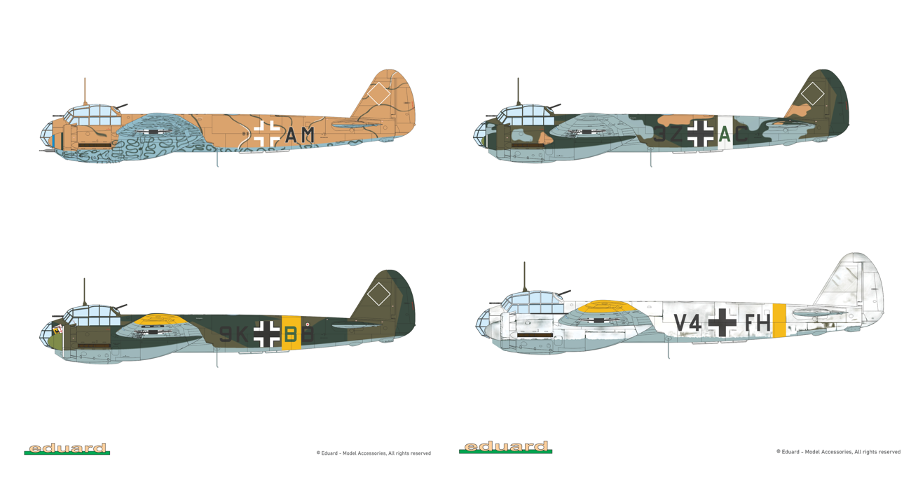 Eduard SCHNELLBOMBER Ju 88 A-4 Limited! 1/48