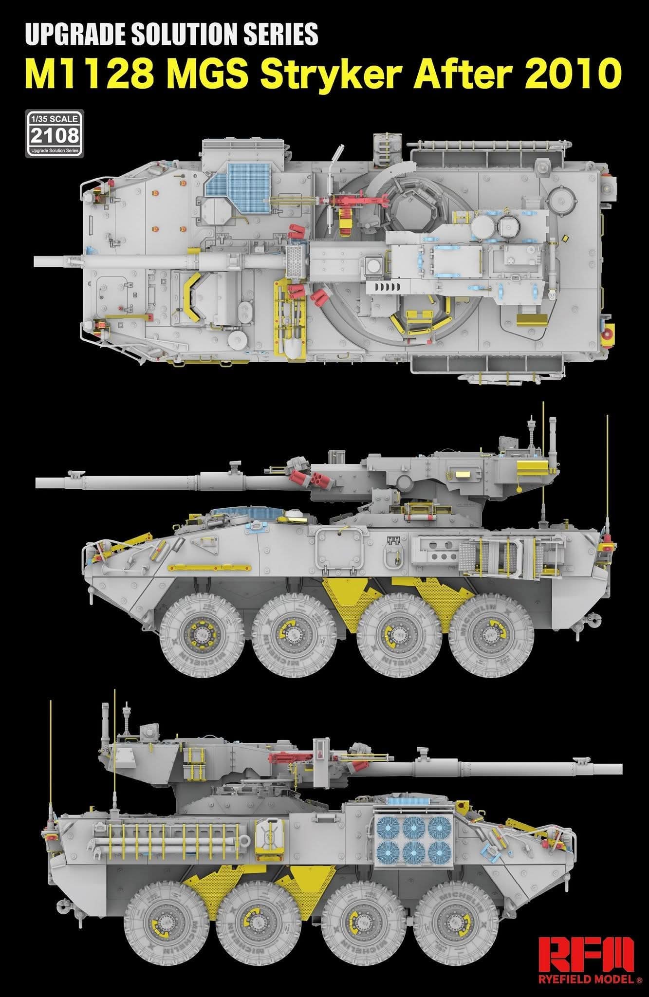 RFM Upgrade Set For 5148 M1128 MGS Stryker 1/35