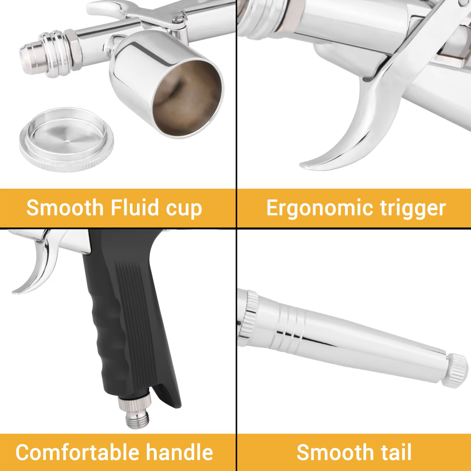 Neoeco NCT-227 Double Action Airbrush set 0.3mm + 0.5mm (Trigger type) / Široký paprsek