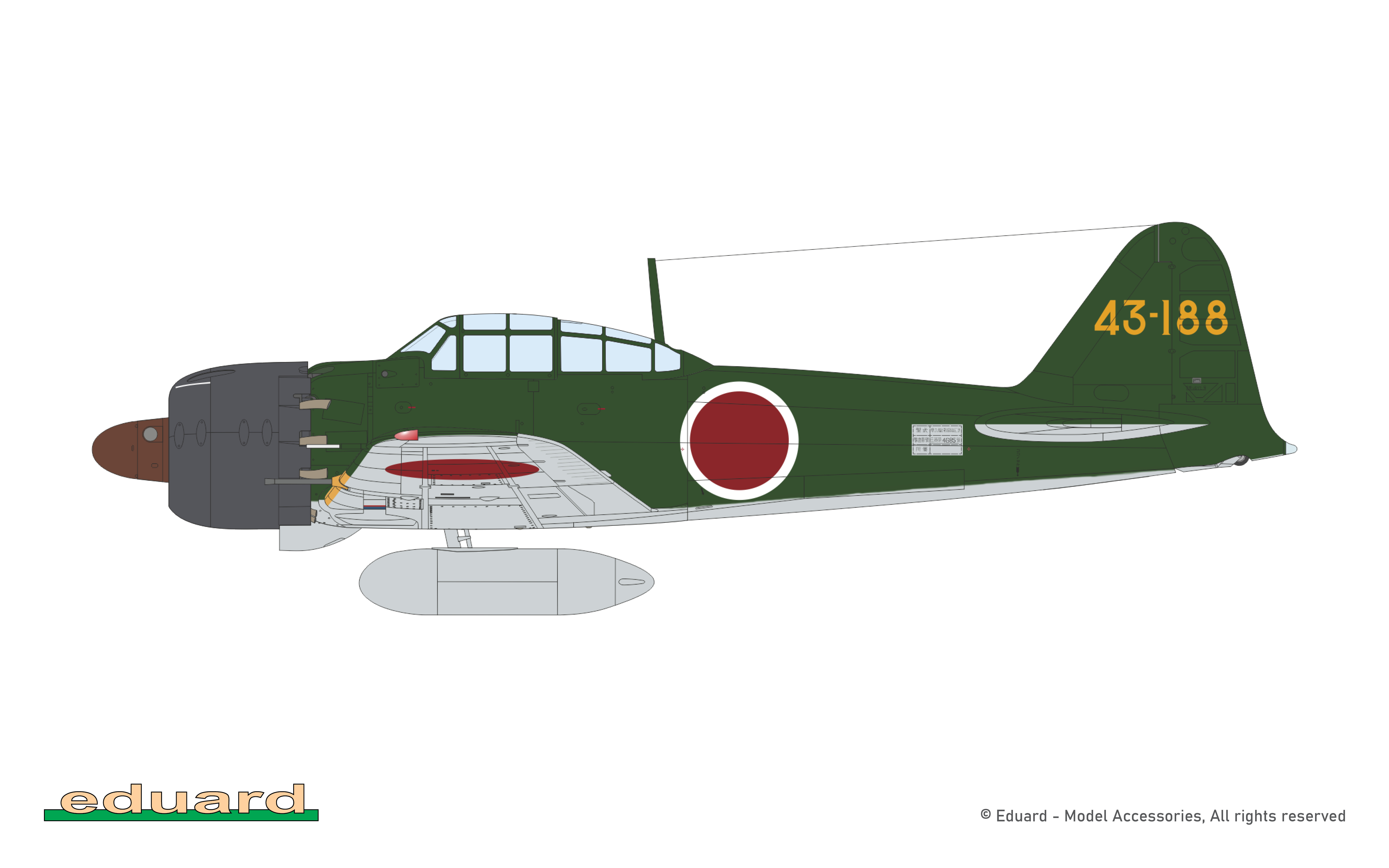 Eduard A6M5 Zero Type 52a ProfiPACK 1/48