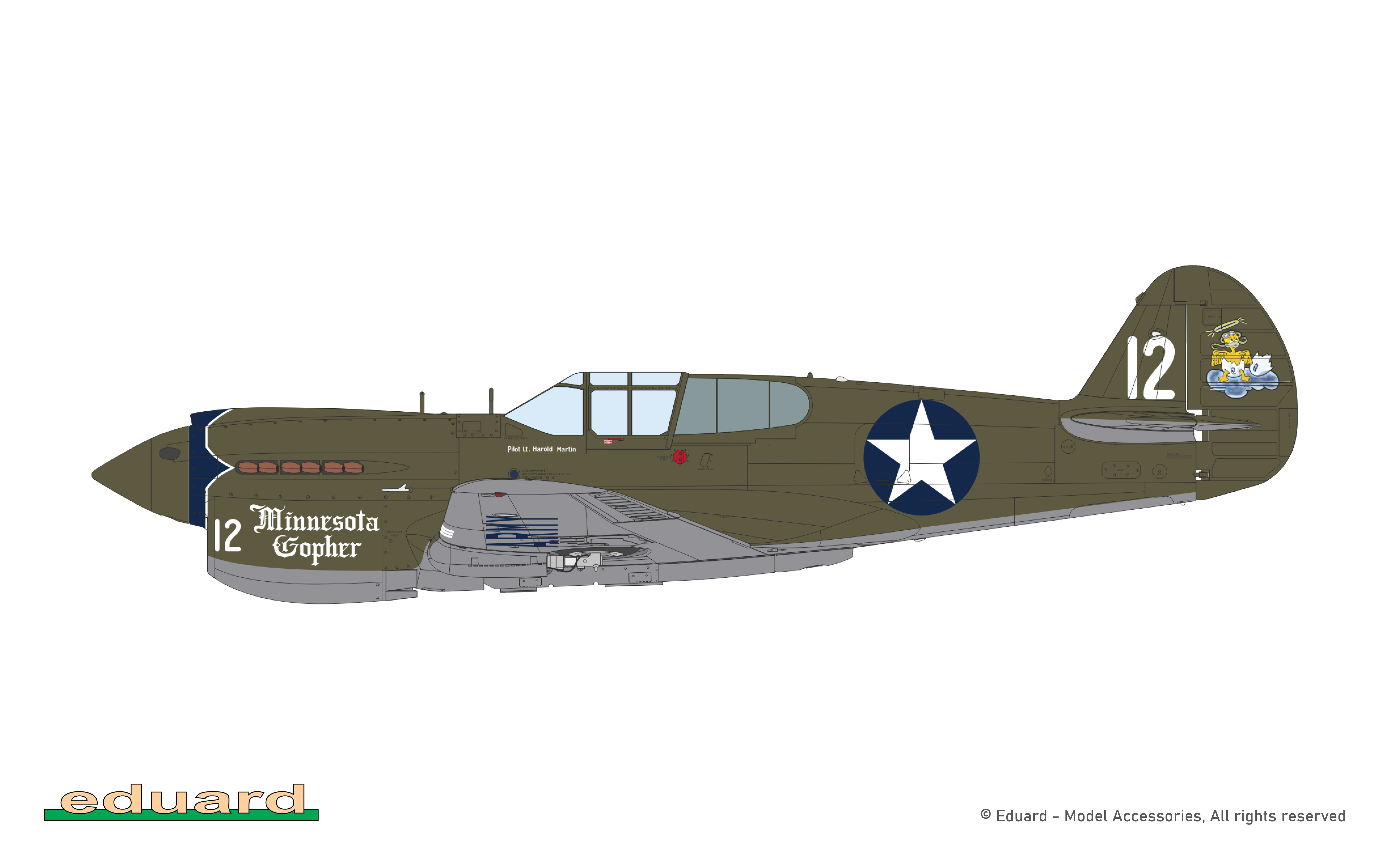 Eduard P-40E Warhawk Weekend 1/48