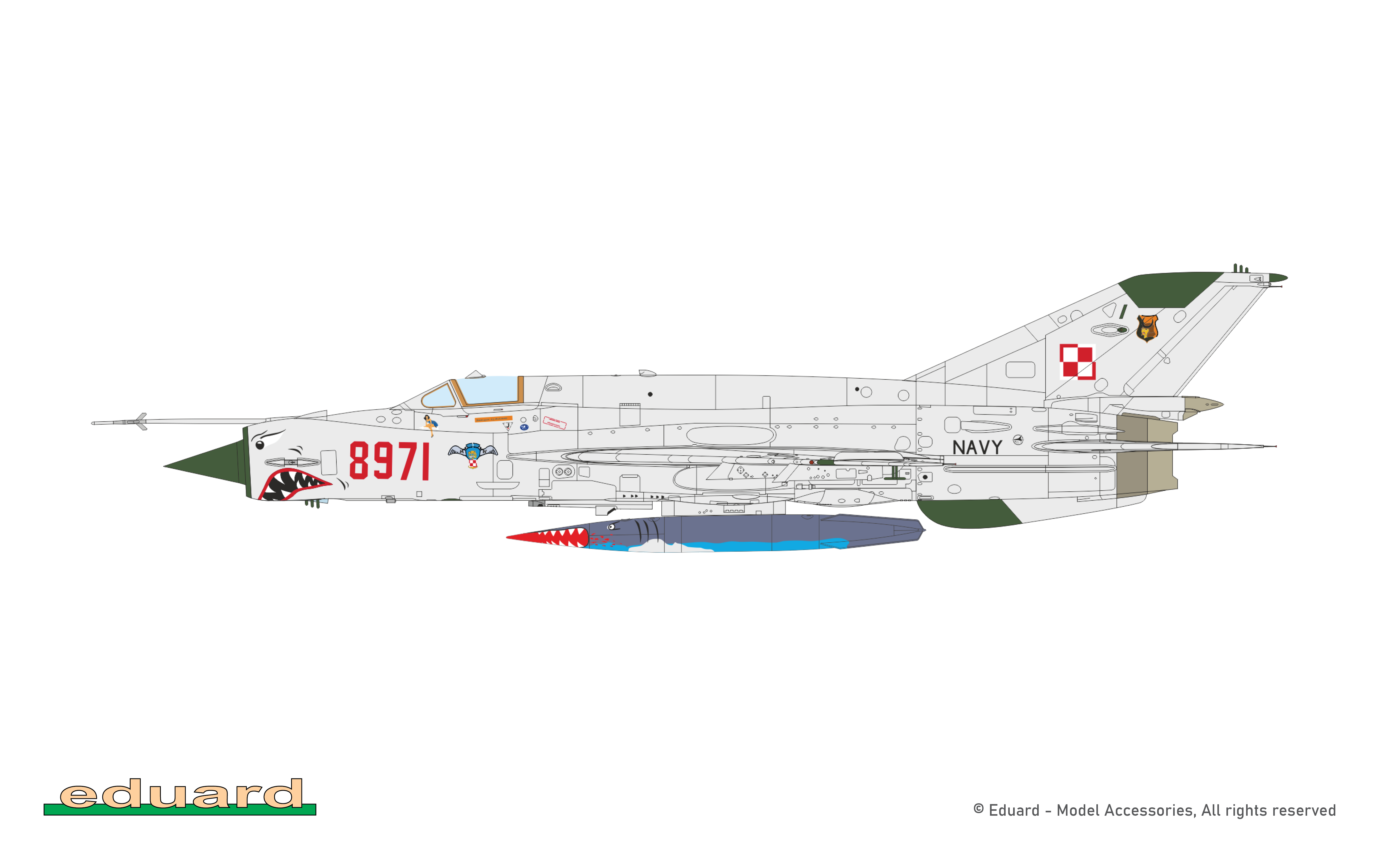 Eduard MiG-21bis ProfiPACK 1/72