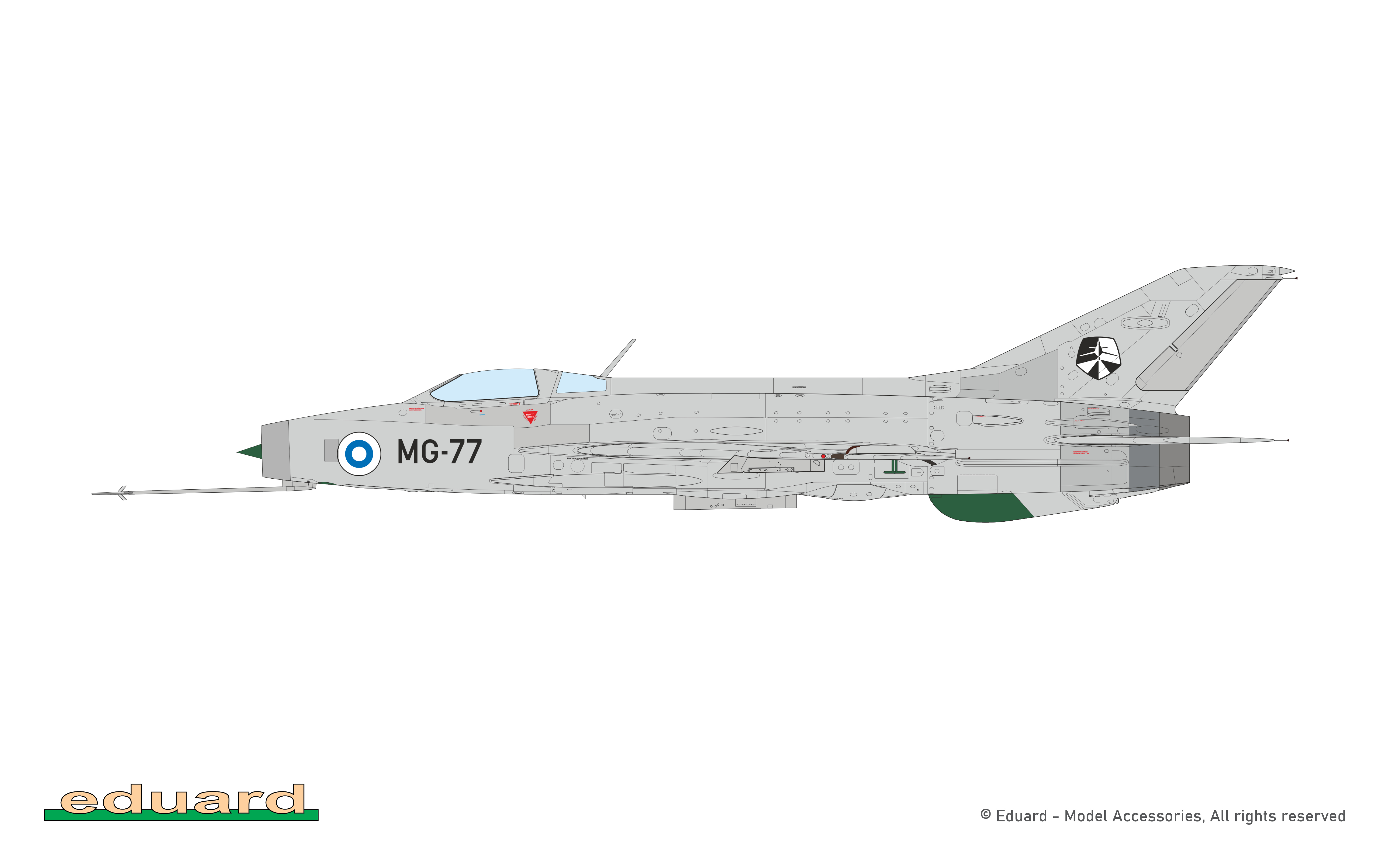 Eduard MiG-21 F-13 ProfiPACK (ČR) 1/48