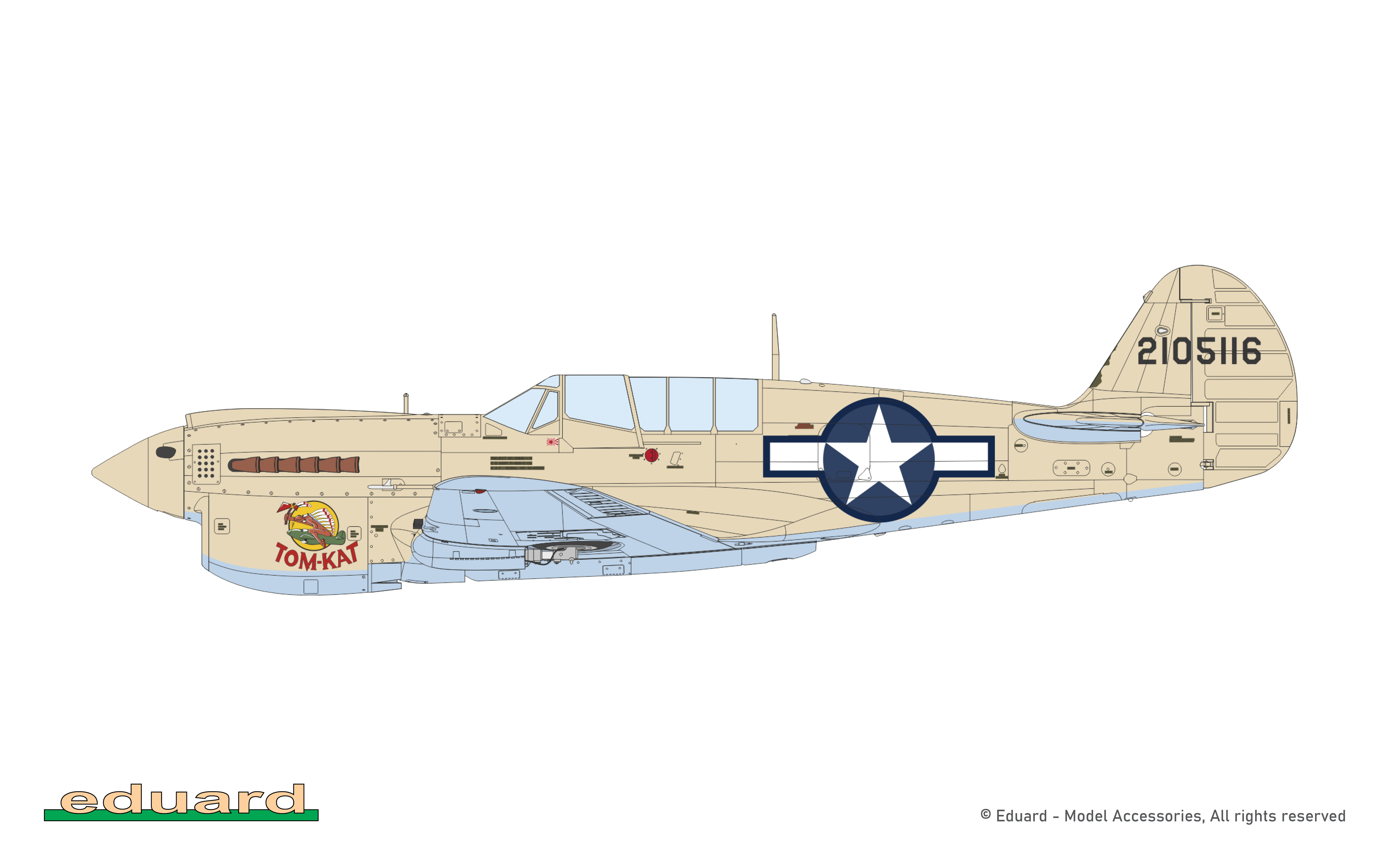 Eduard P-40N Warhawk ProfiPACK 1/48