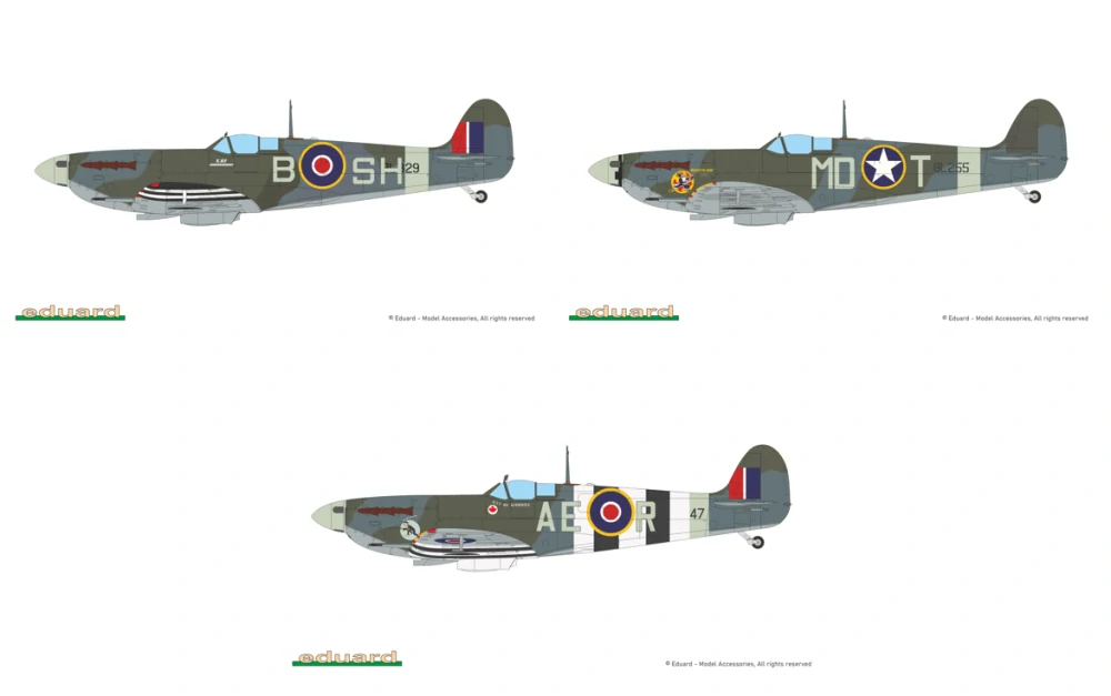 Eduard Spitfire Mk.Vb mid ProfiPACK 1/48