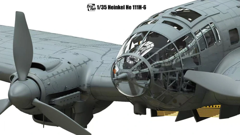 Border Model WW2 German Bomber He 111 H-6 1/35