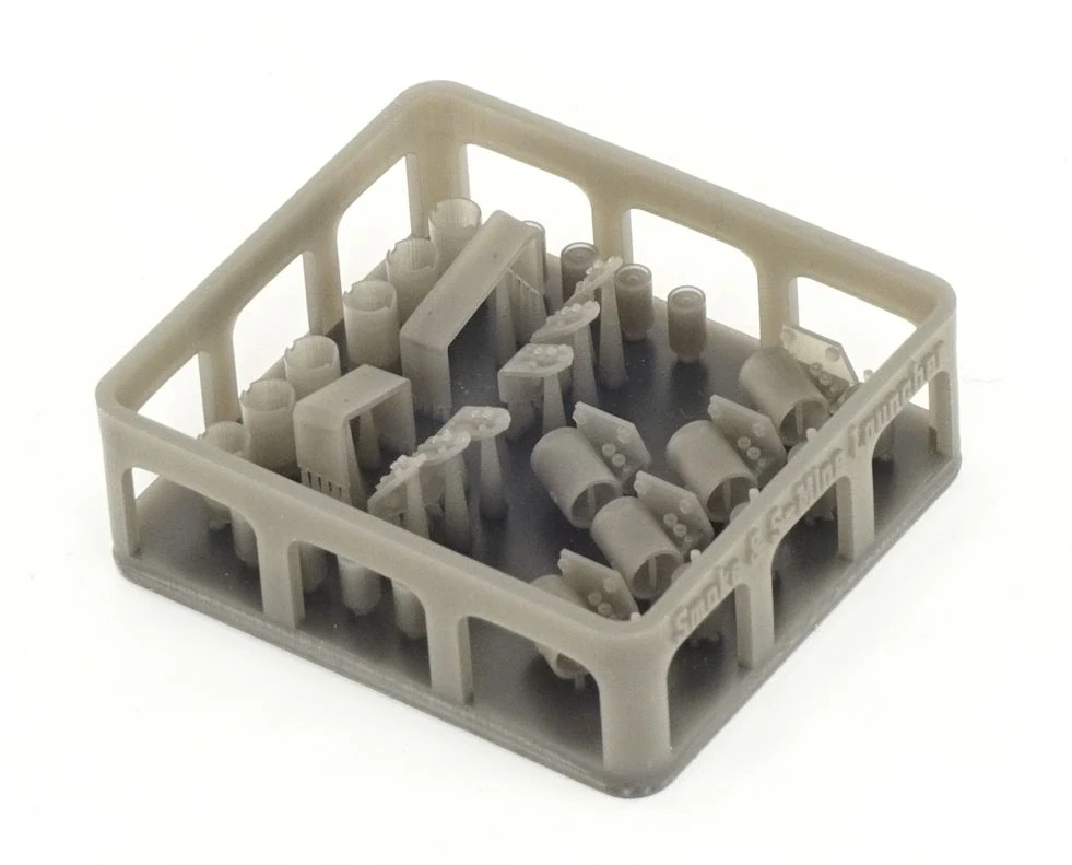 BSK Model Tiger I Smoke & S-Mine Launchers 1 1/35