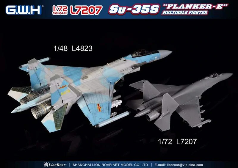 G.W.H Su-35S "Flanker-E" Multirole Fighter 1/72