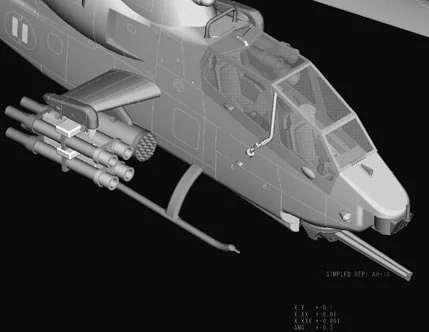 Hobby Boss AH-1S Cobra Attack Helicopter 1/72