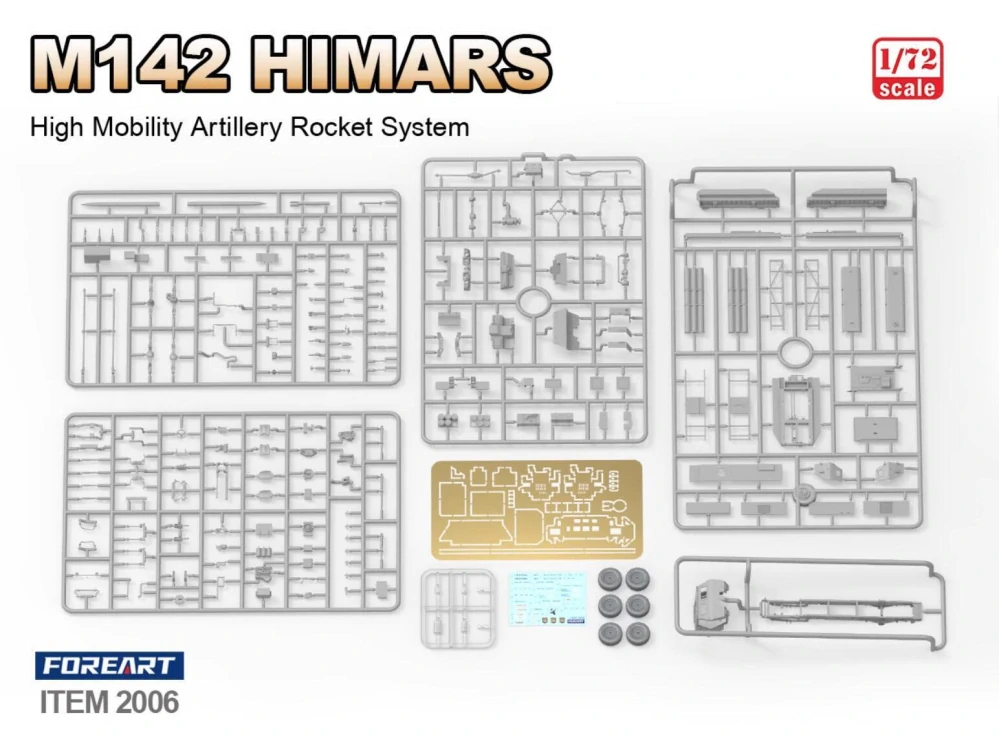 Foreart M142 HIMARS - High Mobility Artillery Rocket System 1/72