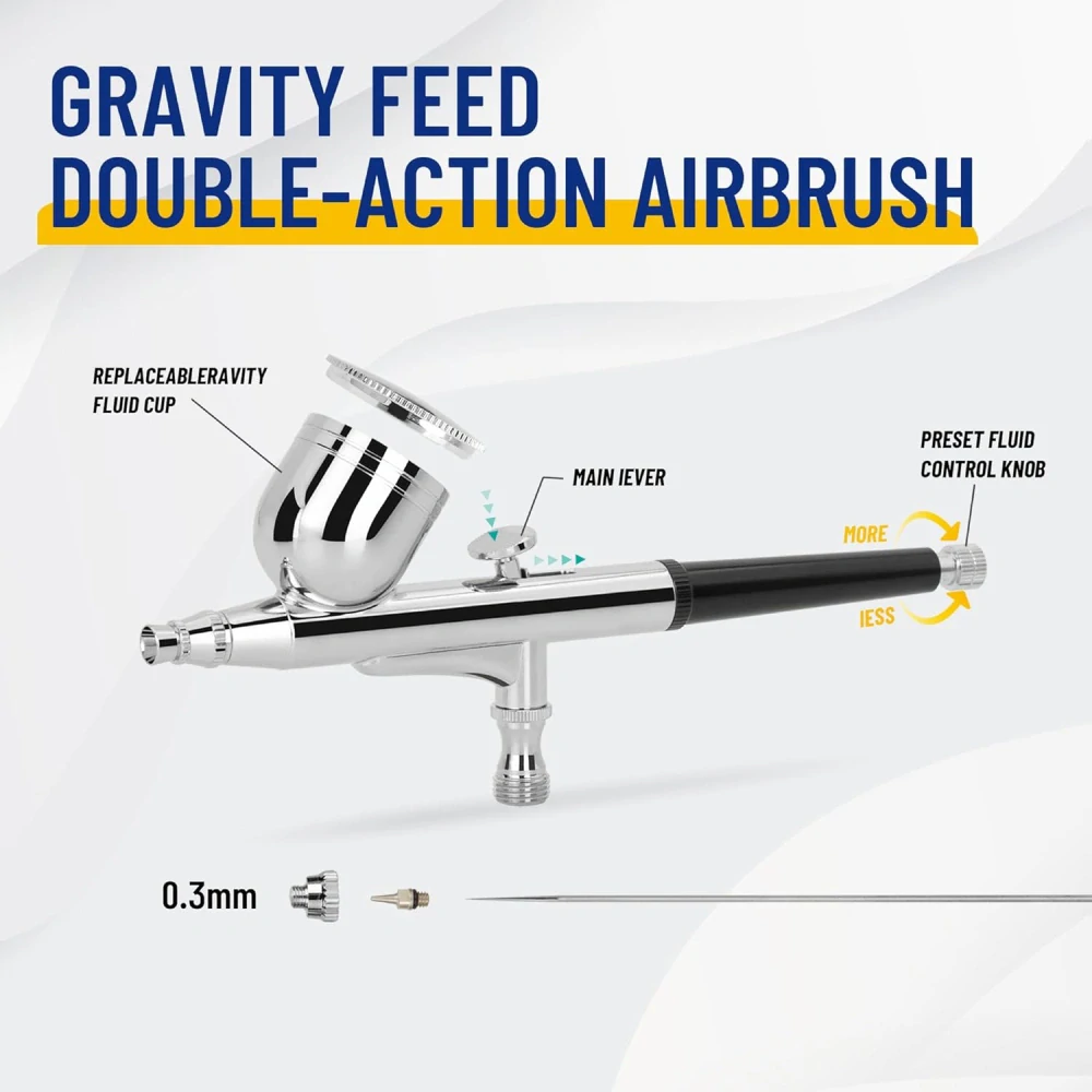 Fengda FE-130 Double Action Airbrush 0.3mm