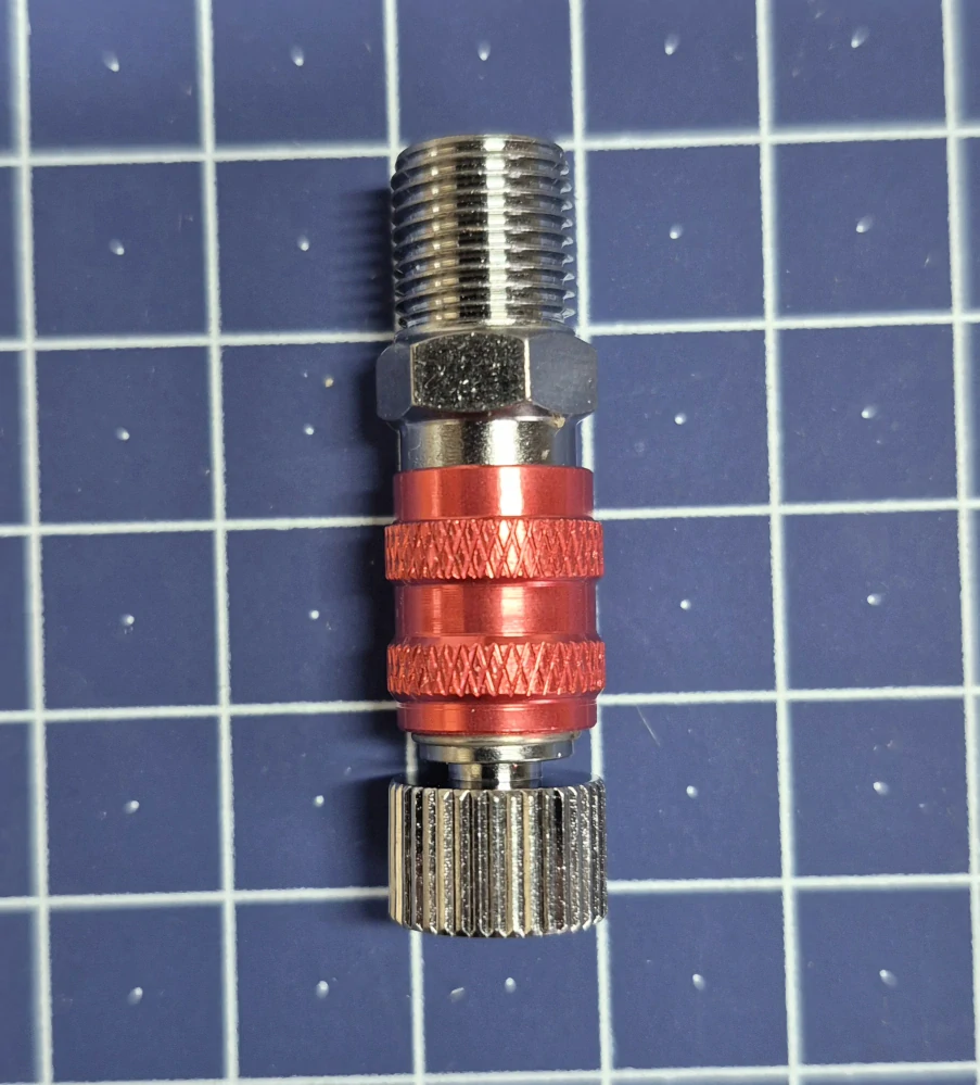 Rychlospojka červená 1/8"