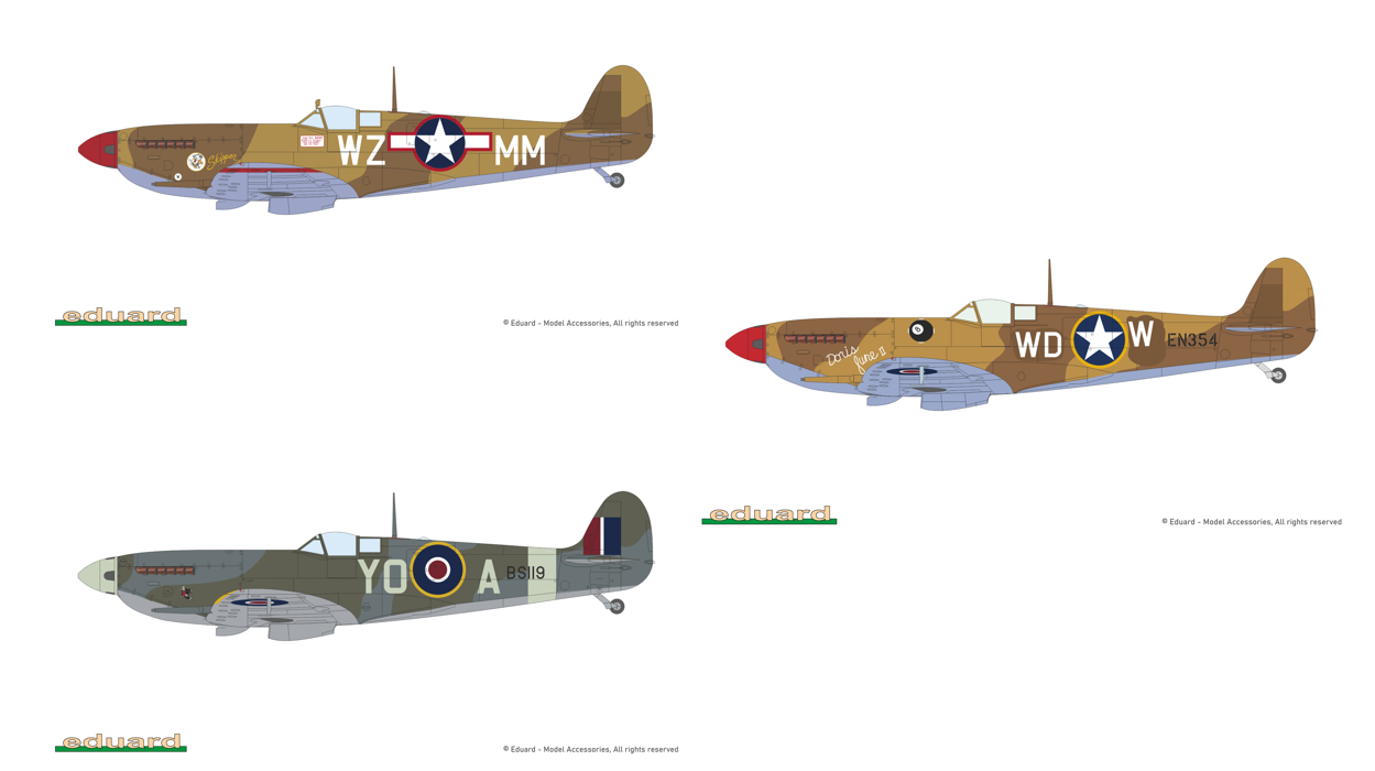 Eduard Spitfire F Mk.IX ProfiPACK 1/48