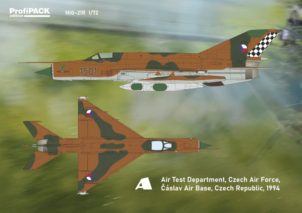 Eduard MiG-21R ProfiPACK 1/72 (ČR)