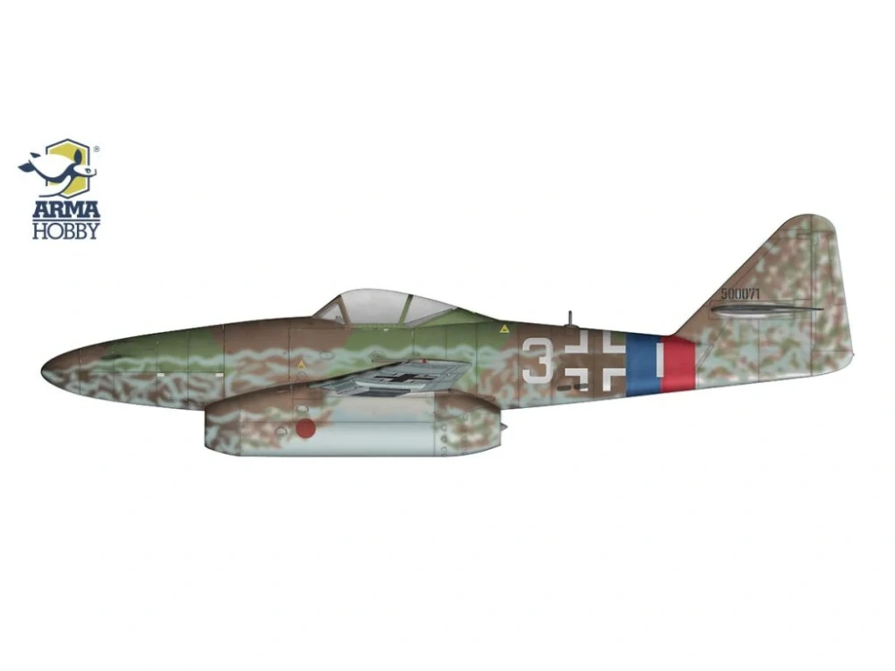 Arma Hobby Messerschmitt Me 262 A-1a (ČR) 1/72