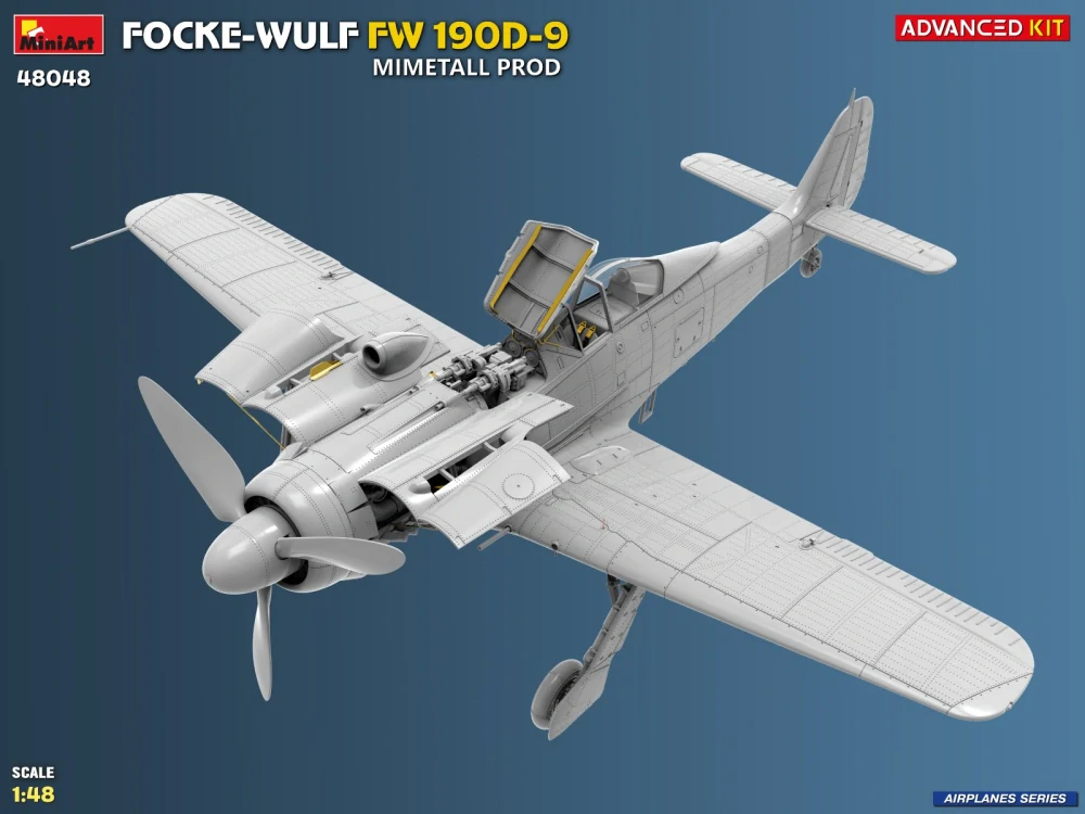 MiniArt Focke-Wulf Fw 190D-9. Mimetall Prod. Advanced Kit 1/48