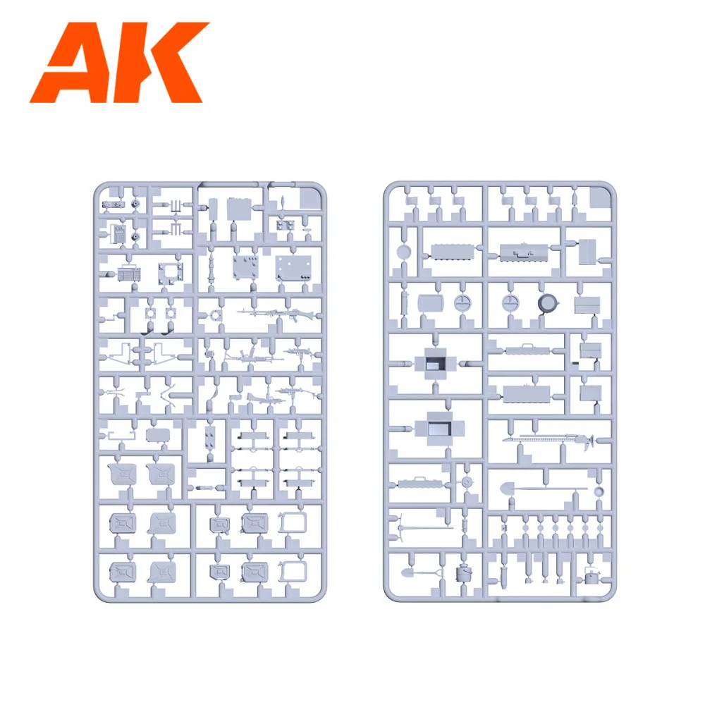 AK IDF Accessories 1/35