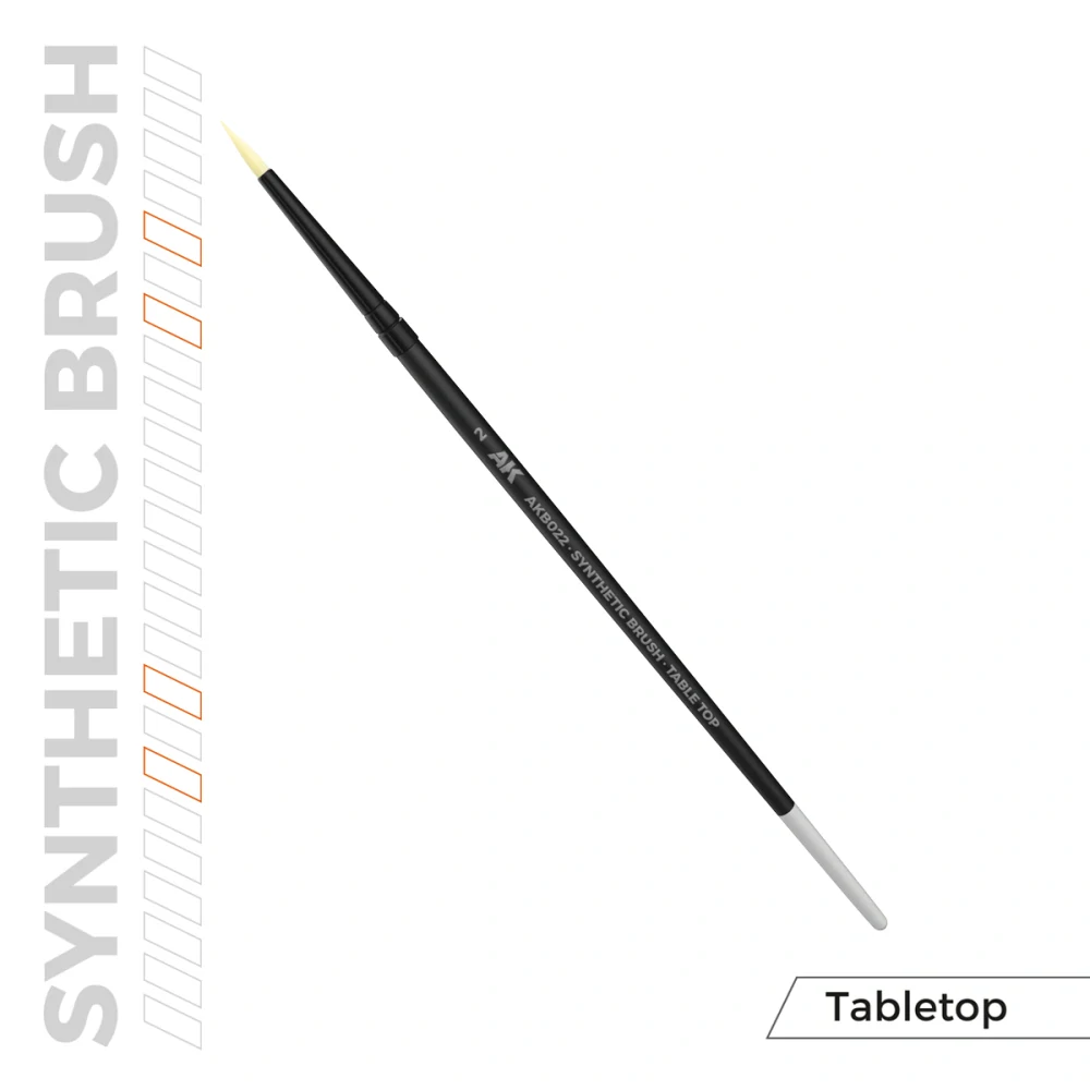 AK Synthetic Tabletop Brush – 2