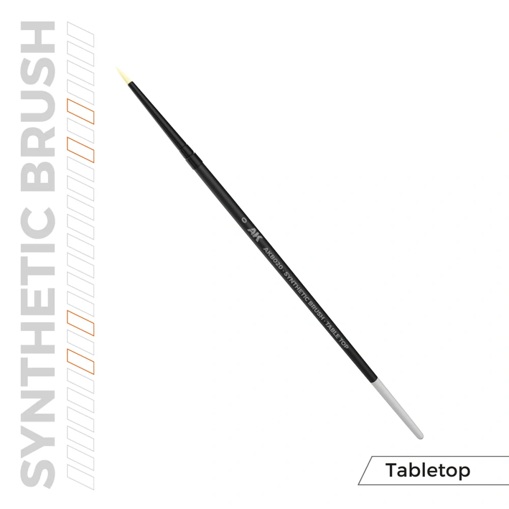 AK Synthetic Tabletop Brush – 0
